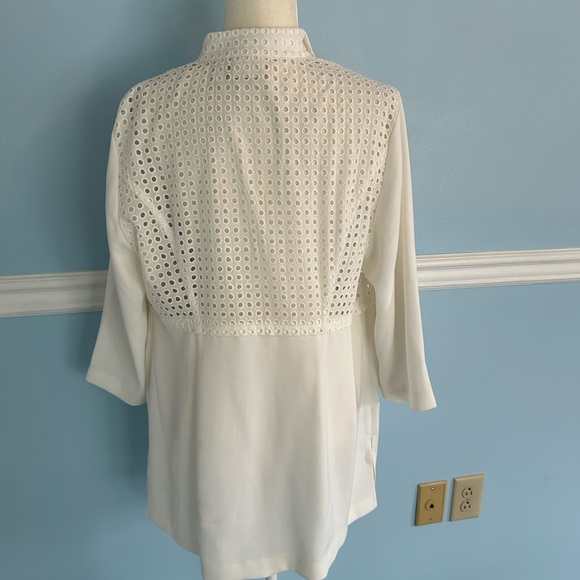 chicos size 2 blazer top jacket woman’s - Picture 3 of 4